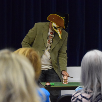 Cups and Balls Magic Performance